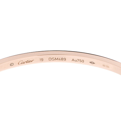 Cartier 18K Pink Gold Small LOVE Bracelet 19 4 of 4