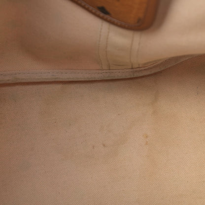 MCM Visetos Shopping Tote Cognac 13 of 21