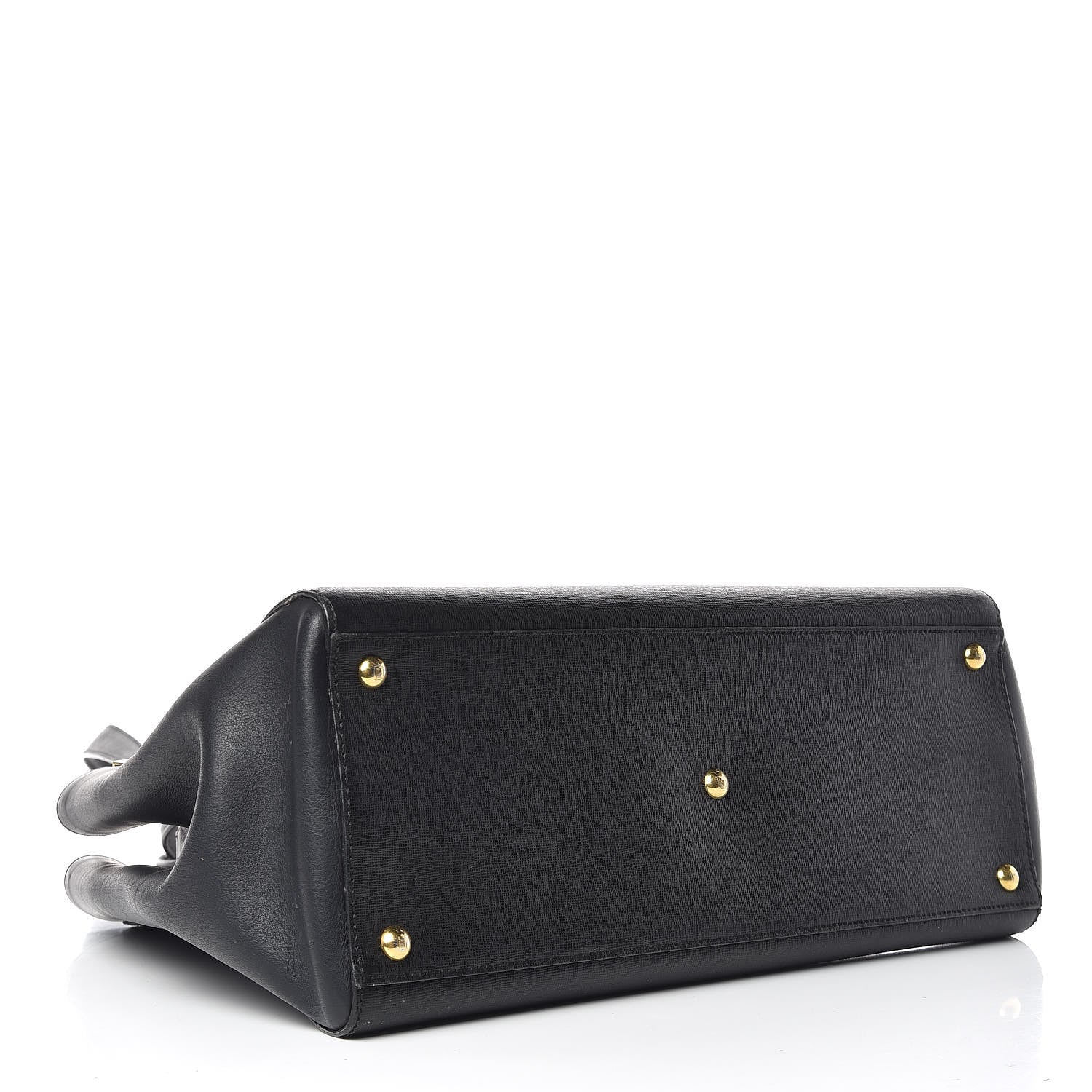 Fendi Vitello Elite Regular 2Jours Tote Black 5 of 15