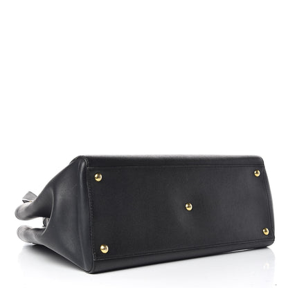 Fendi Vitello Elite Regular 2Jours Tote Black 5 of 15