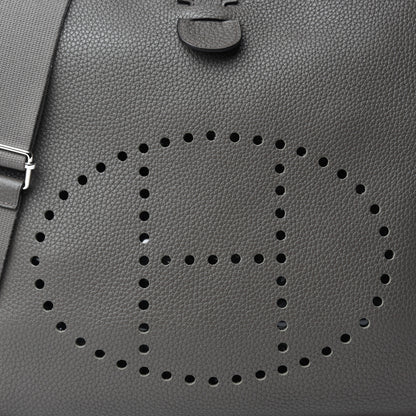 Hermes Taurillon Clemence Evelyne III TGM Etain 9 of 10