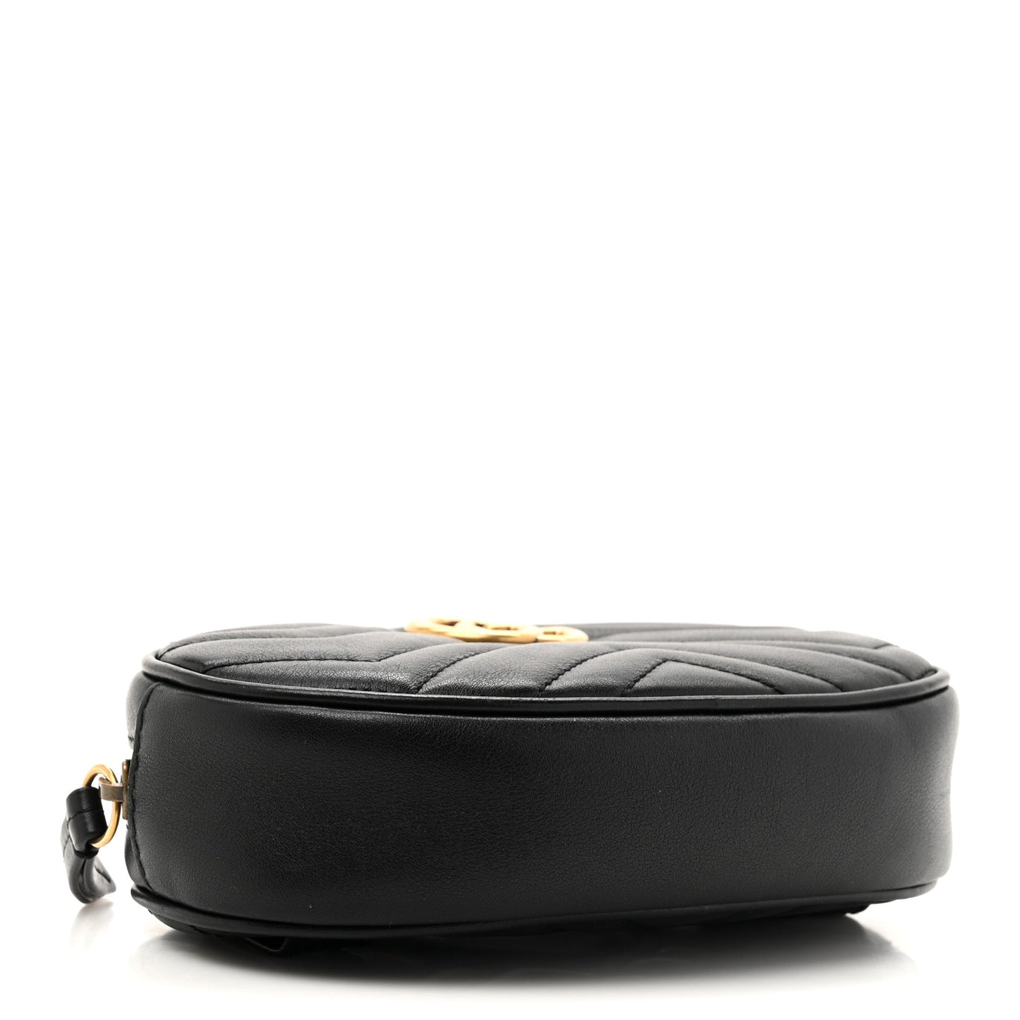 Calfskin Matelasse GG Marmont Belt Bag 95 38 Black