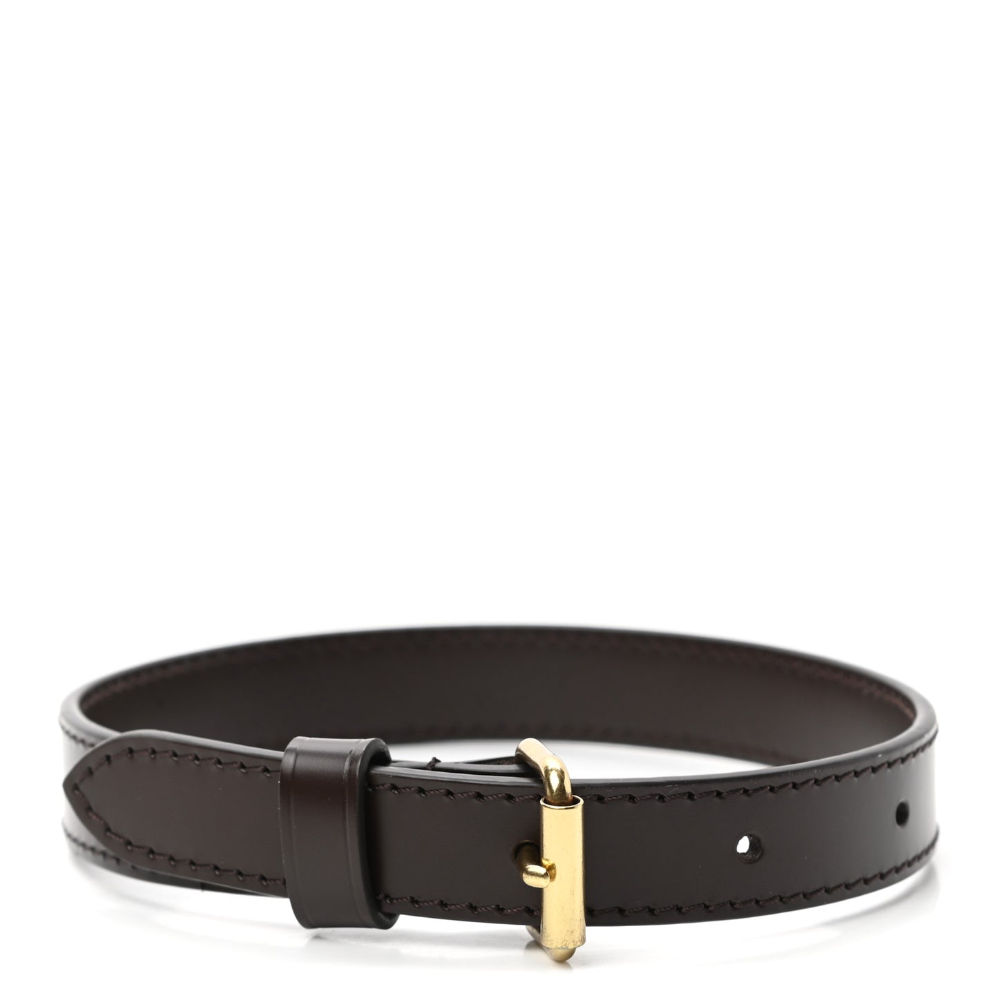 Calfskin Bandouliere Strap Extender Brown