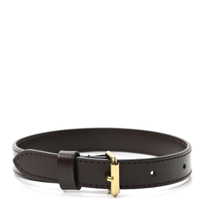 Louis Vuitton Calfskin Bandouliere Strap Extender Brown 1 of 3