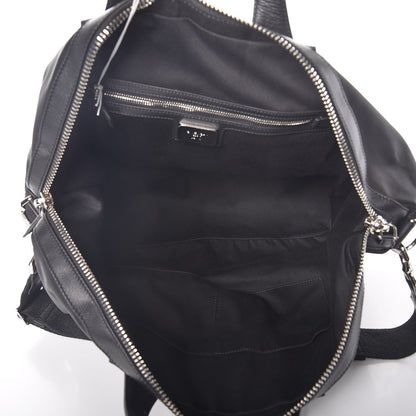 Givenchy Nylon Calfskin Nightingale Holdall Logo Strap Black 5 of 7
