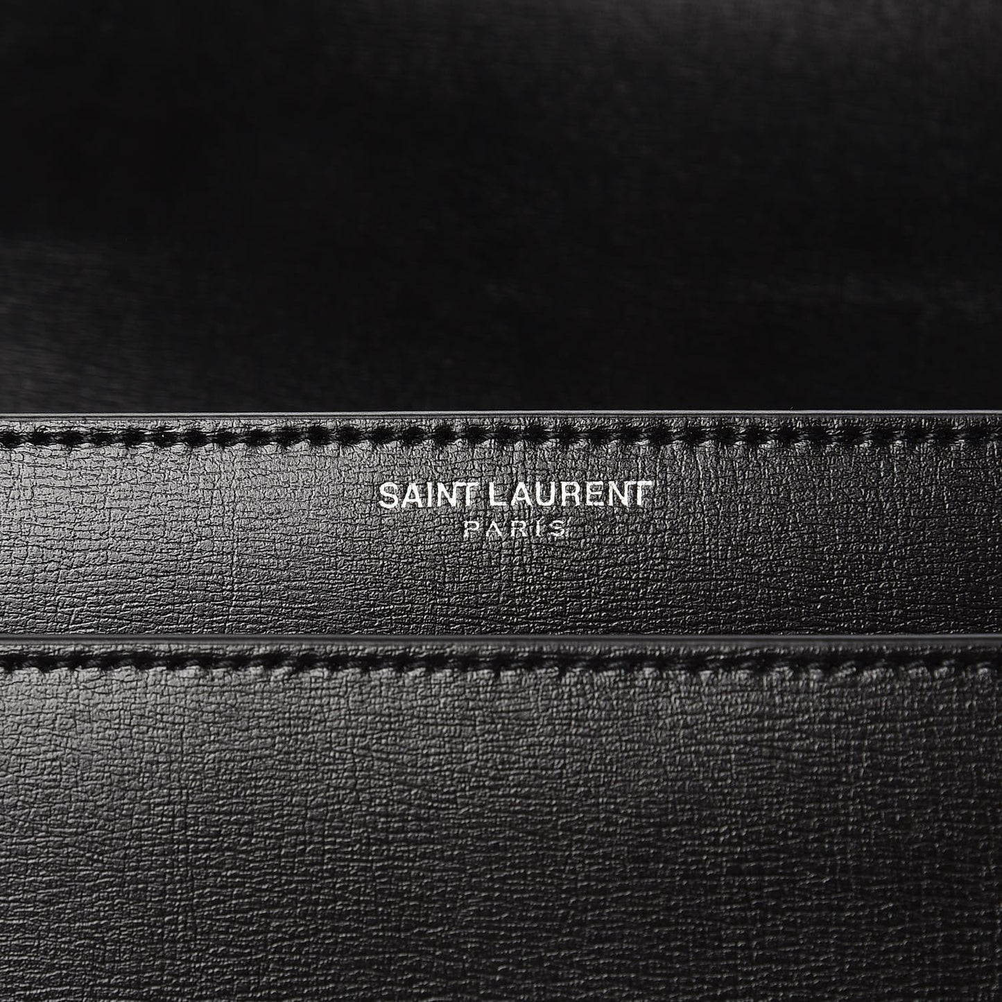 Calfskin Large Monogram Sunset Black