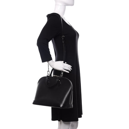 Louis Vuitton Epi Alma PM Black 2 of 9