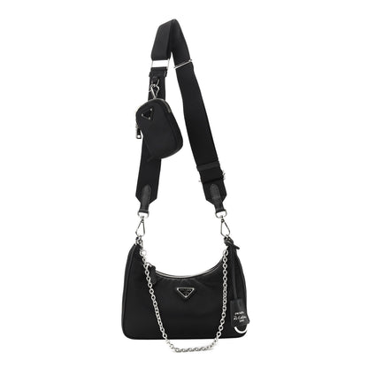 Prada Nylon Re-Edition 2005 Shoulder Bag Black 1 of 9