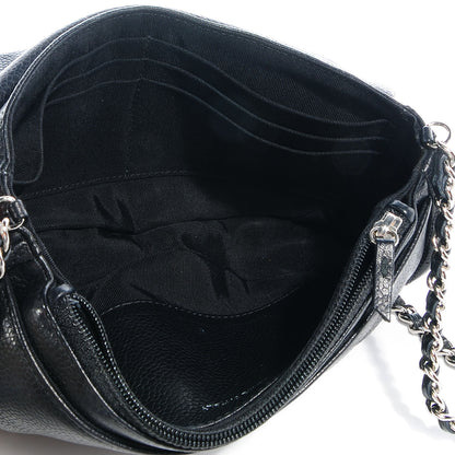 Chanel Caviar Half Moon Wallet On Chain WOC Black 8 of 8
