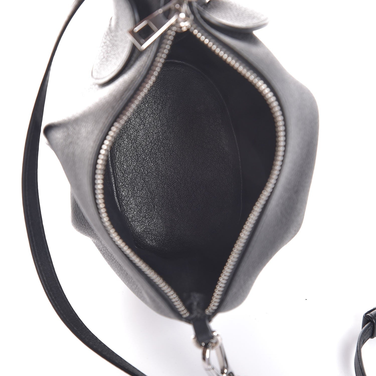 Loewe Calfskin Mini Elephant Crossbody Bag Black 6 of 8