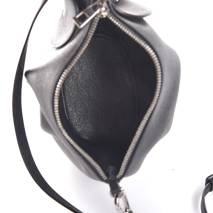 Loewe Calfskin Mini Elephant Crossbody Bag Black 6 of 8