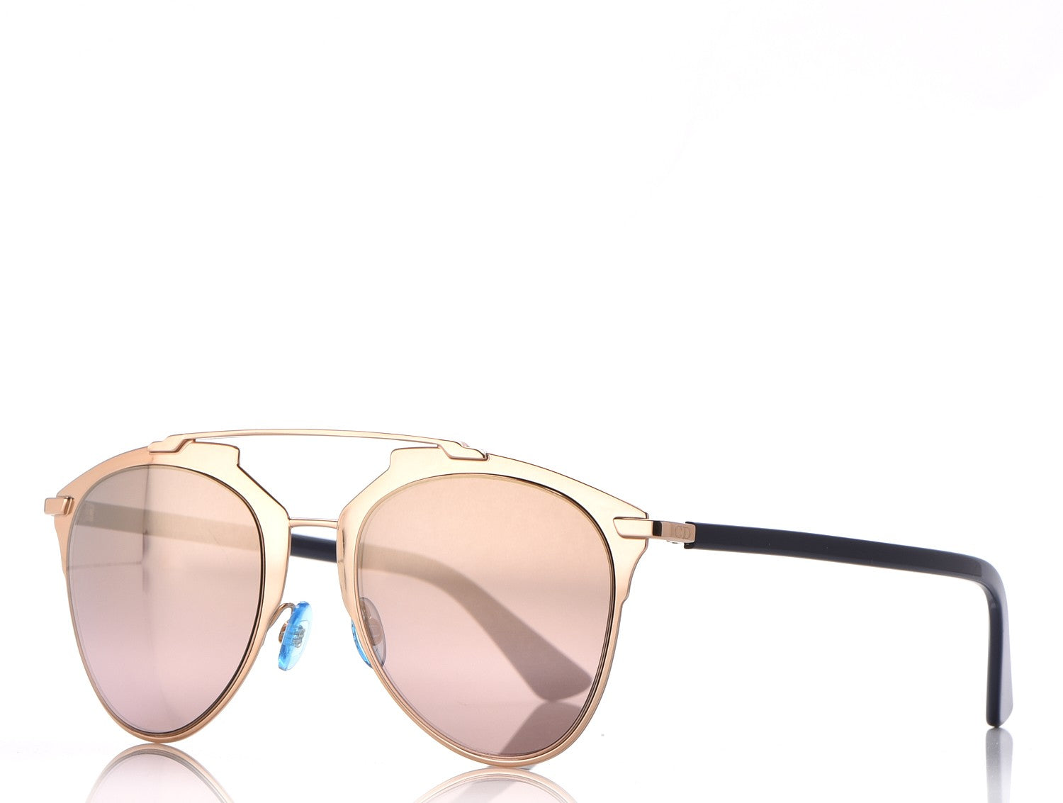 Christian Dior Reflected Sunglasses Rose Gold 1 of 8