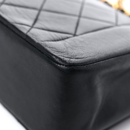Chanel Lambskin Quilted Small Single Flap Black 11 of 15