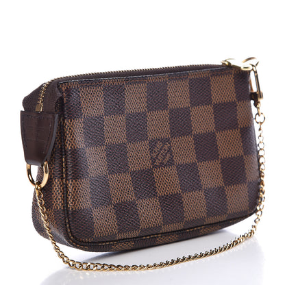 Louis Vuitton Damier Ebene Mini Pochette Accessories 3 of 8
