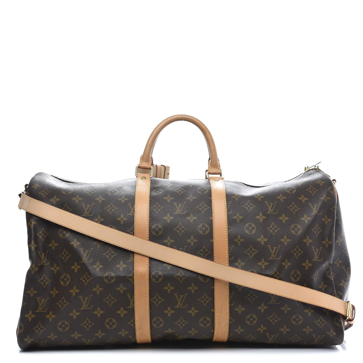Louis Vuitton Monogram Keepall Bandouliere 55 1 of 10