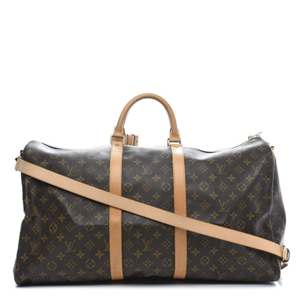 Louis Vuitton Monogram Keepall Bandouliere 55 1 of 10