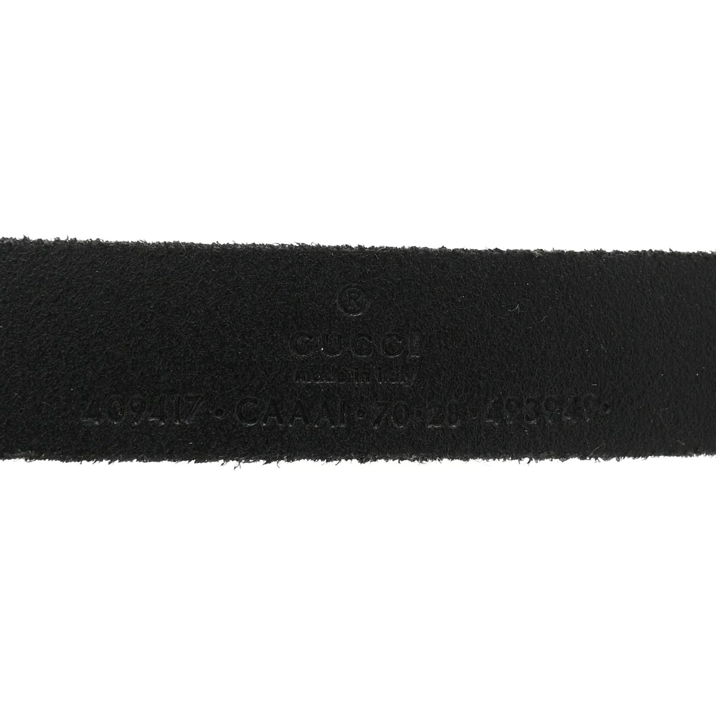 Cuoio Toscano Double G 20mm Belt 70 28 Black