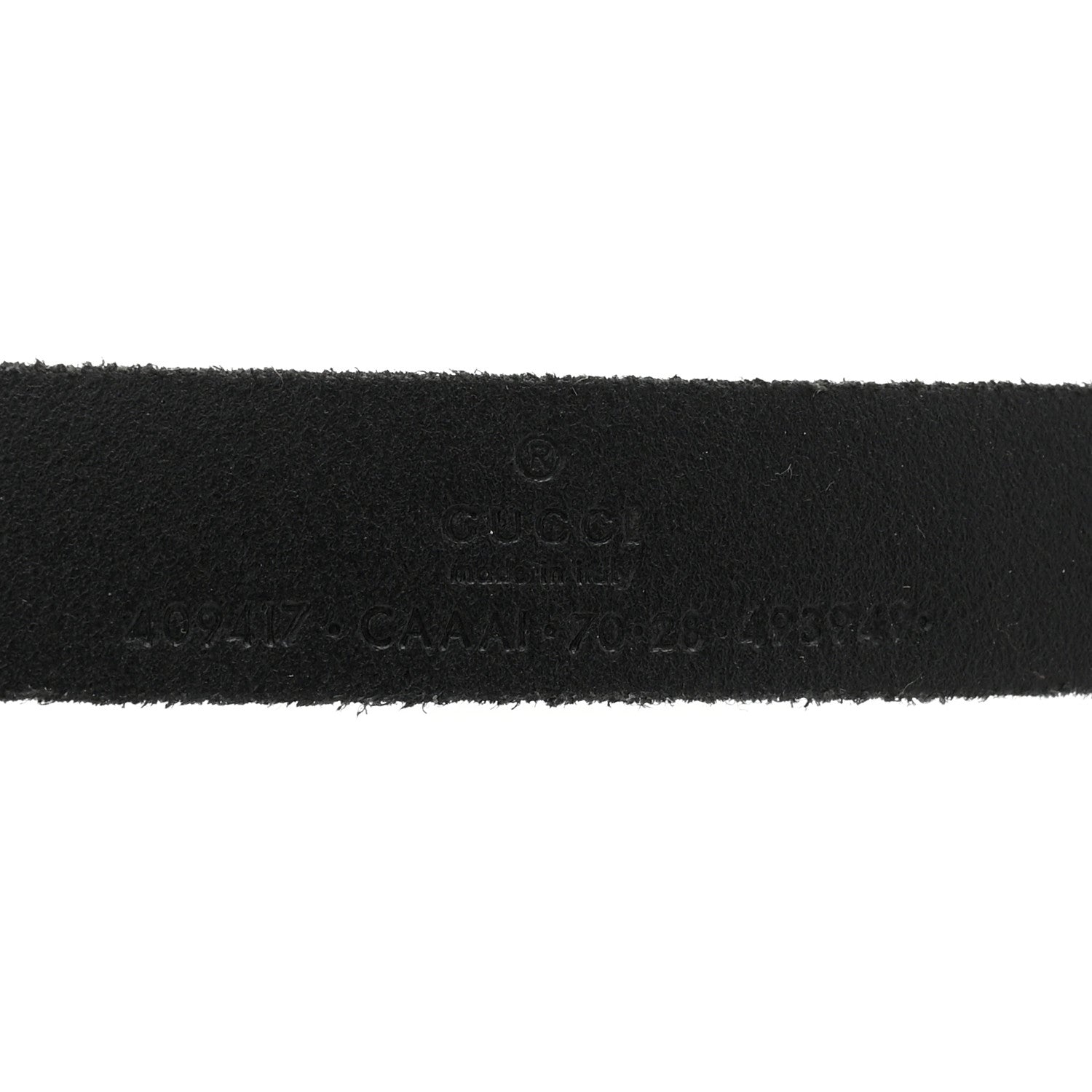 Gucci Cuoio Toscano Double G 20mm Belt 70 28 Black 3 of 5