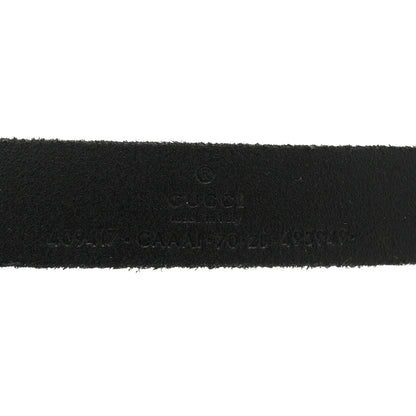 Gucci Cuoio Toscano Double G 20mm Belt 70 28 Black 3 of 5