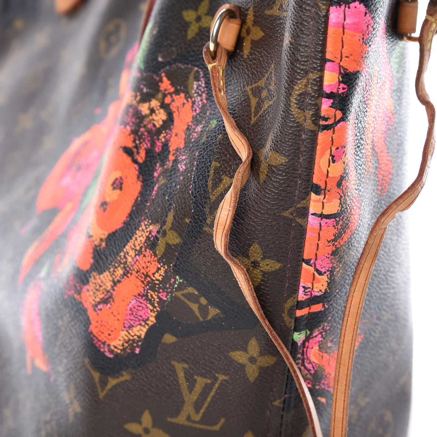 Monogram Roses Neverfull MM