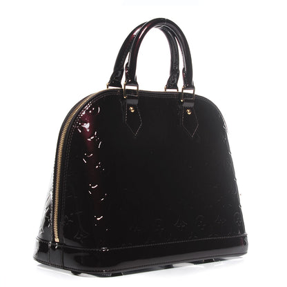 Louis Vuitton Vernis Alma PM Amarante 3 of 8