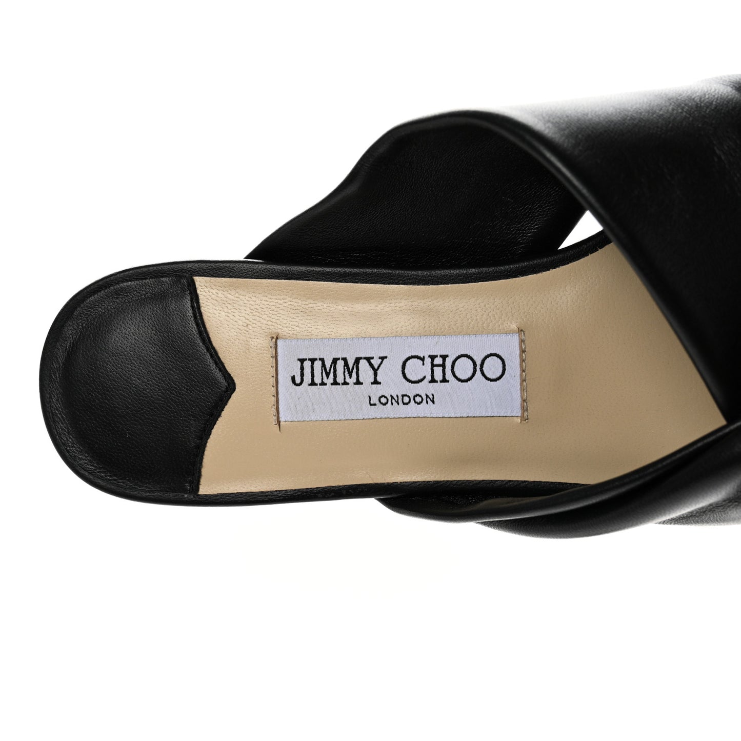 Nappa Narisa Flat Sandals 37.5 Black