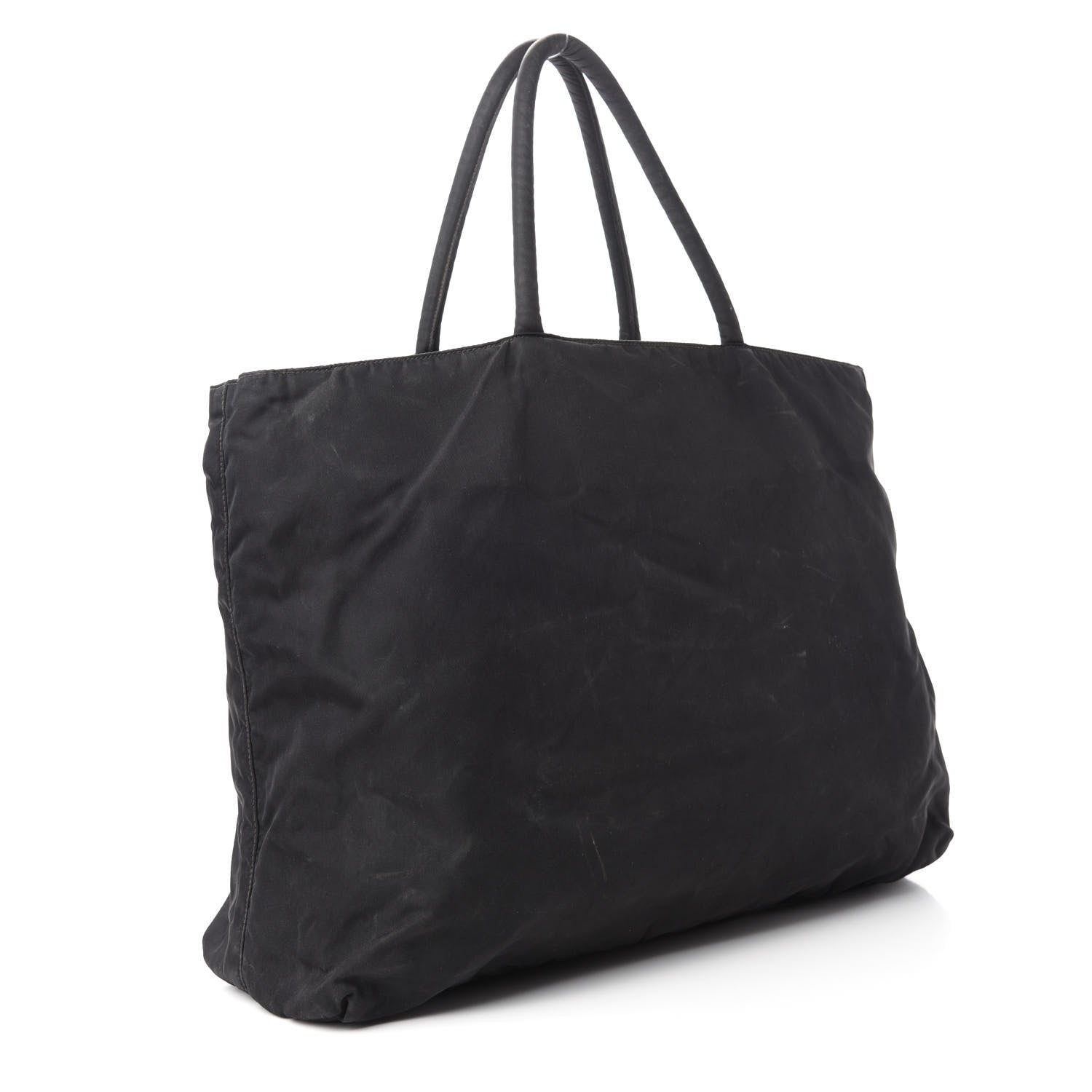 Prada Tessuto Nylon Tote Black 3 of 12