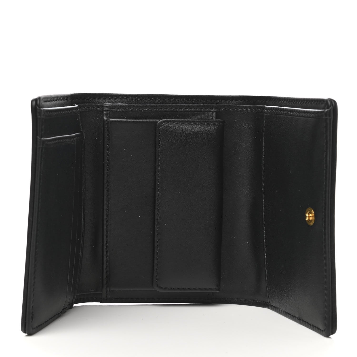 Dolce & Gabbana Nappa Quilted Small Devotion Continental Wallet Black 5 of 8