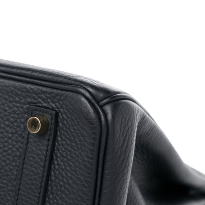 Hermes Togo Birkin 35 Bleu Indigo 11 of 12
