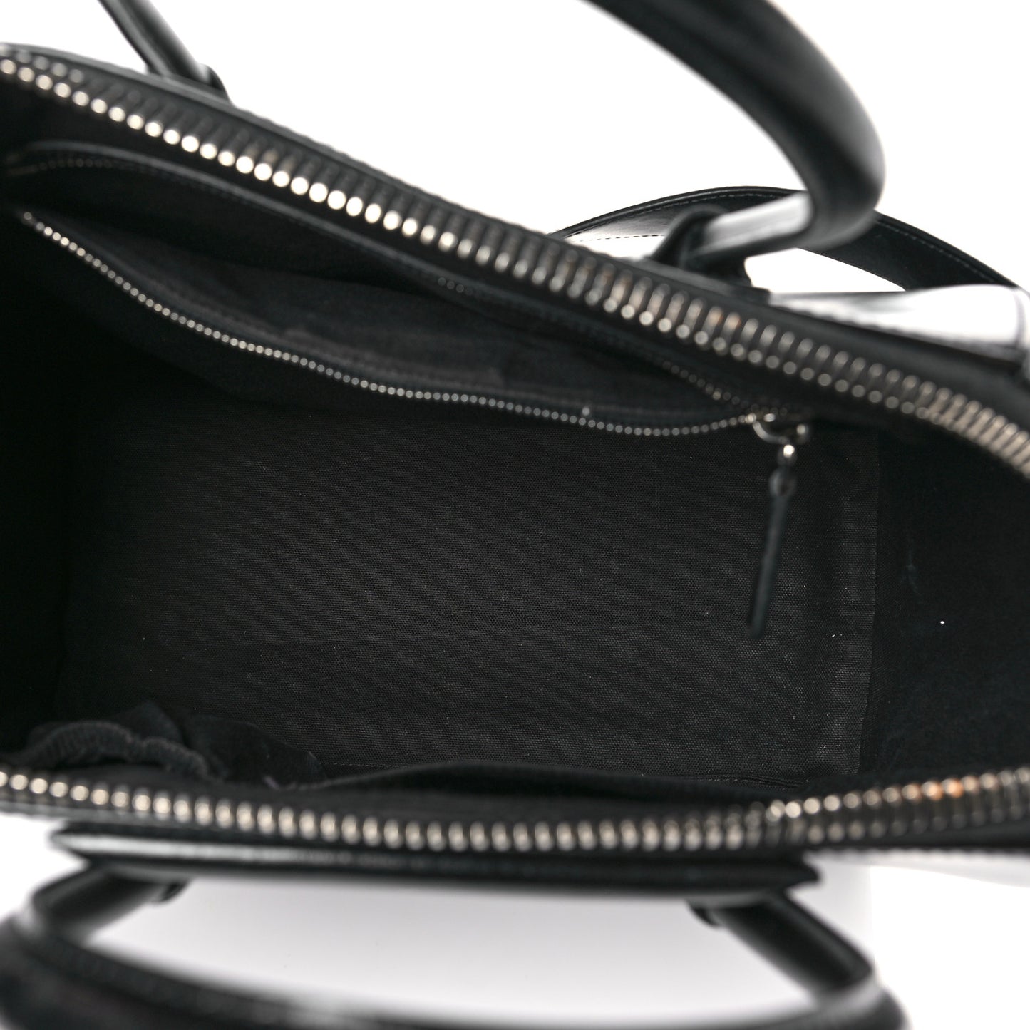 Shiny Lord Calfskin Medium Antigona Black