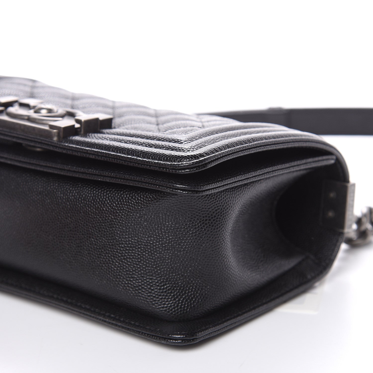 Chanel Caviar Quilted Small Boy Flap Black 9 of 10