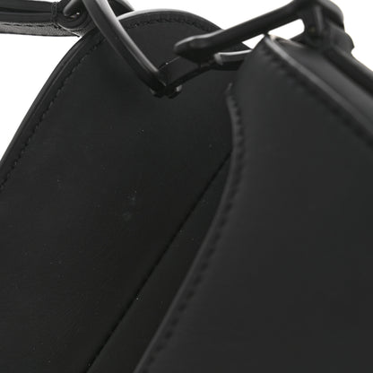Christian Dior Ultra Matte Calfskin Mini Saddle Bag Black 11 of 12