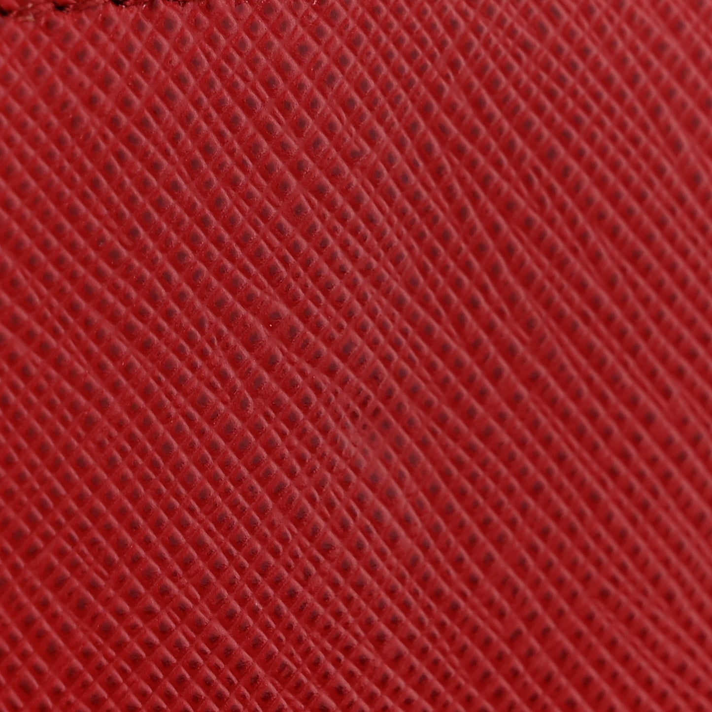 Saffiano Metal Tab Wallet Fuoco