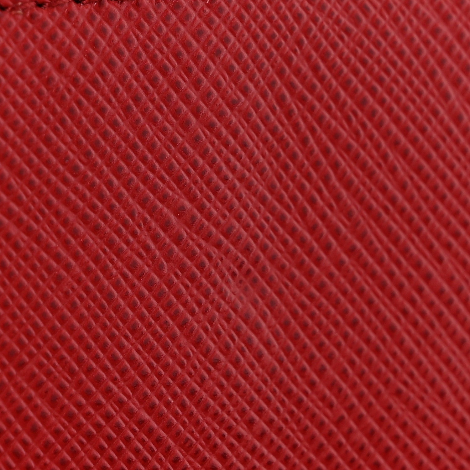 Prada Saffiano Metal Tab Wallet Fuoco 10 of 12