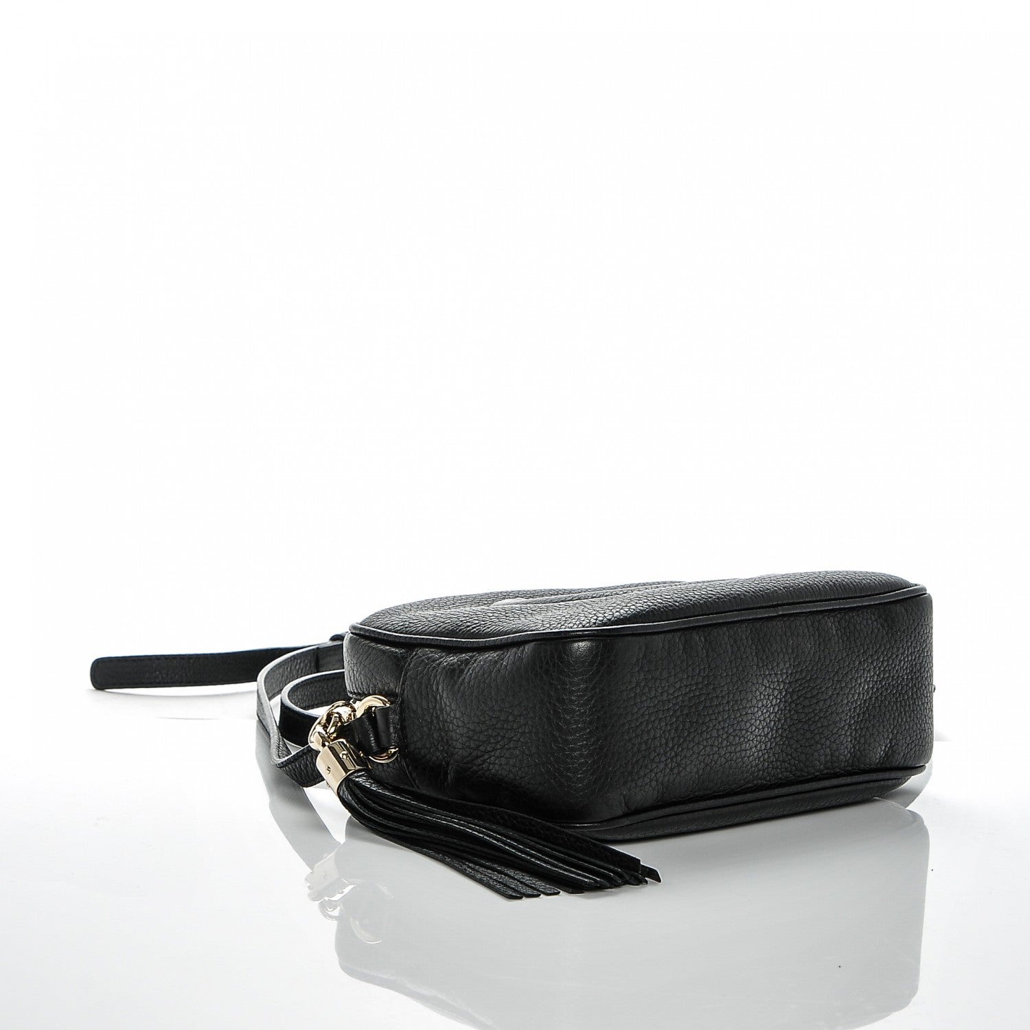 Gucci Pebbled Calfskin Small Soho Disco Bag Black 4 of 8