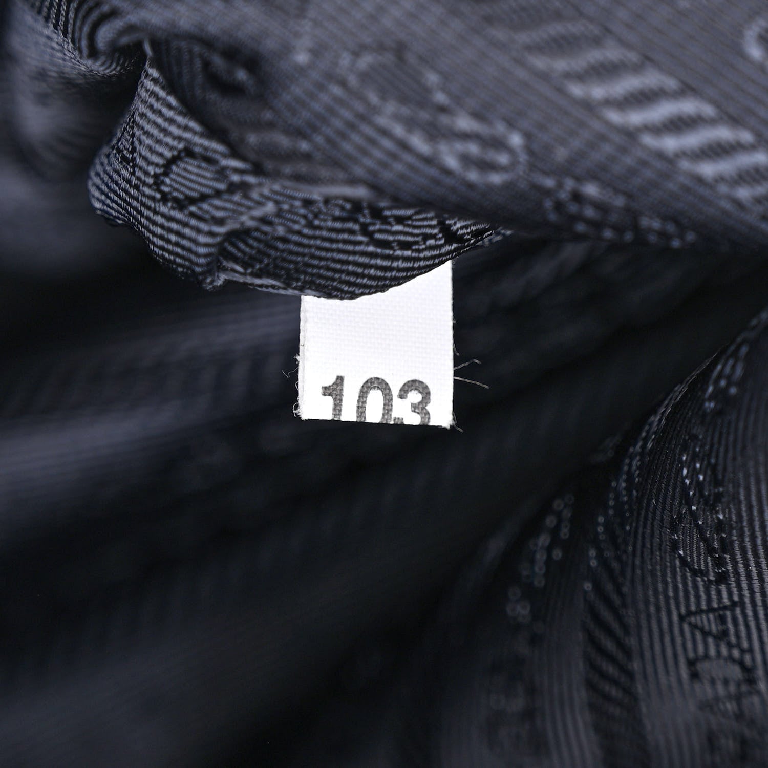 Prada Tessuto Nylon Saffiano Tote Navy 8 of 12