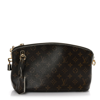 Louis Vuitton Monogram Shine FETISH Lockit Clutch 1 of 9