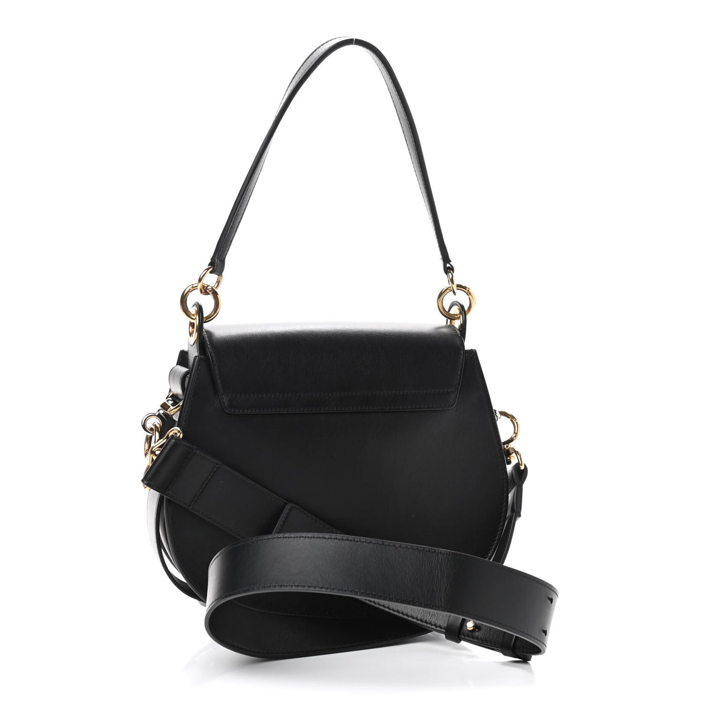 Calfskin Large Tess Bag Black