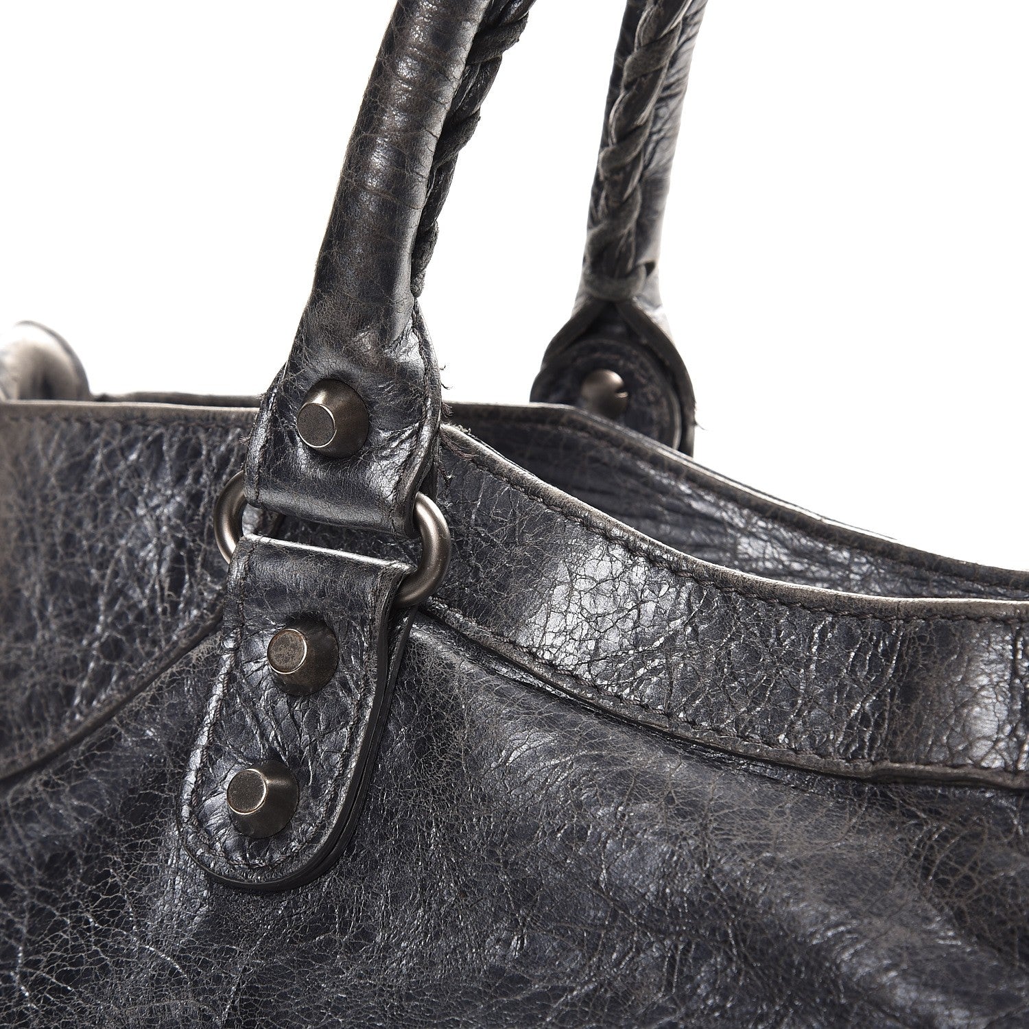 Balenciaga Agneau Classic Hardware Velo Argent Fonce 11 of 16