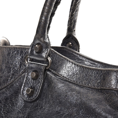 Balenciaga Agneau Classic Hardware Velo Argent Fonce 11 of 16