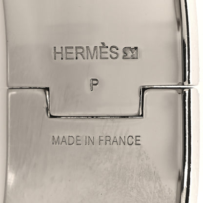 Hermes Enamel Wide Clic Clac H Bracelet PM Black 4 of 5
