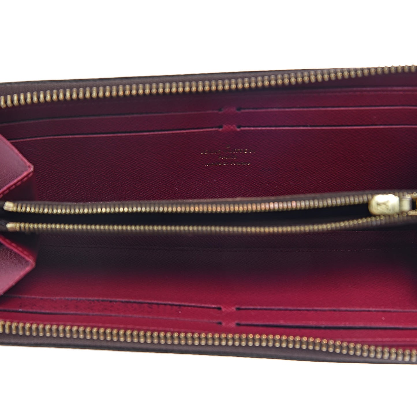 Monogram Clemence Wallet Fuchsia