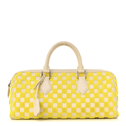 Louis Vuitton Damier Cubic Speedy East West Yellow 1 of 12