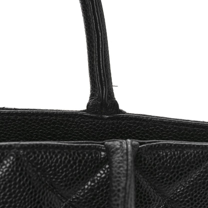 Chanel Caviar Quilted Medallion Tote Black 8 of 11