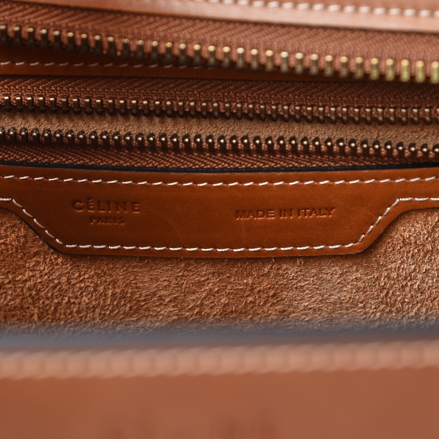 Celine Natural Calfskin Micro Luggage Tan 7 of 18