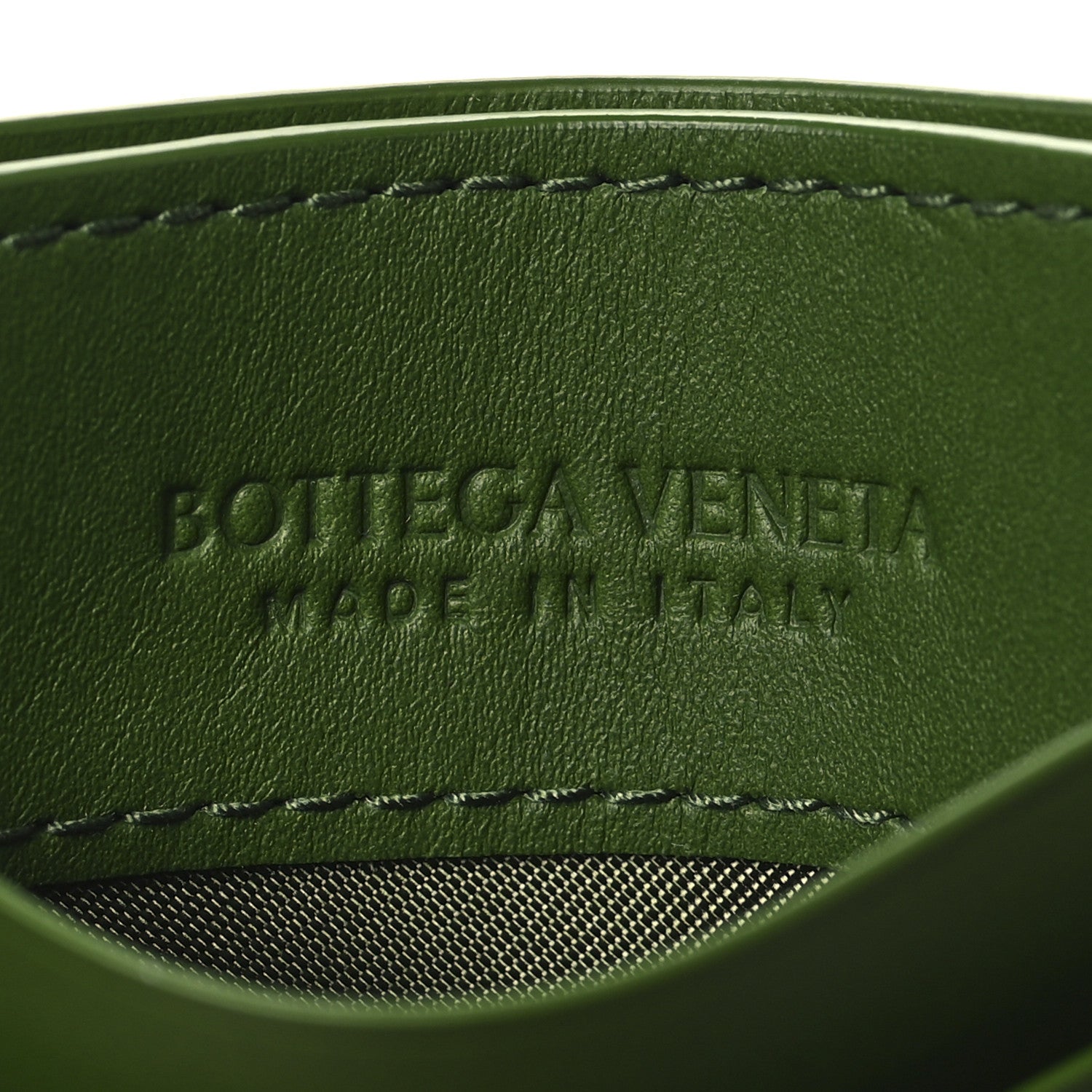 Bottega Veneta Nappa Intrecciato Card Holder Green 6 of 8