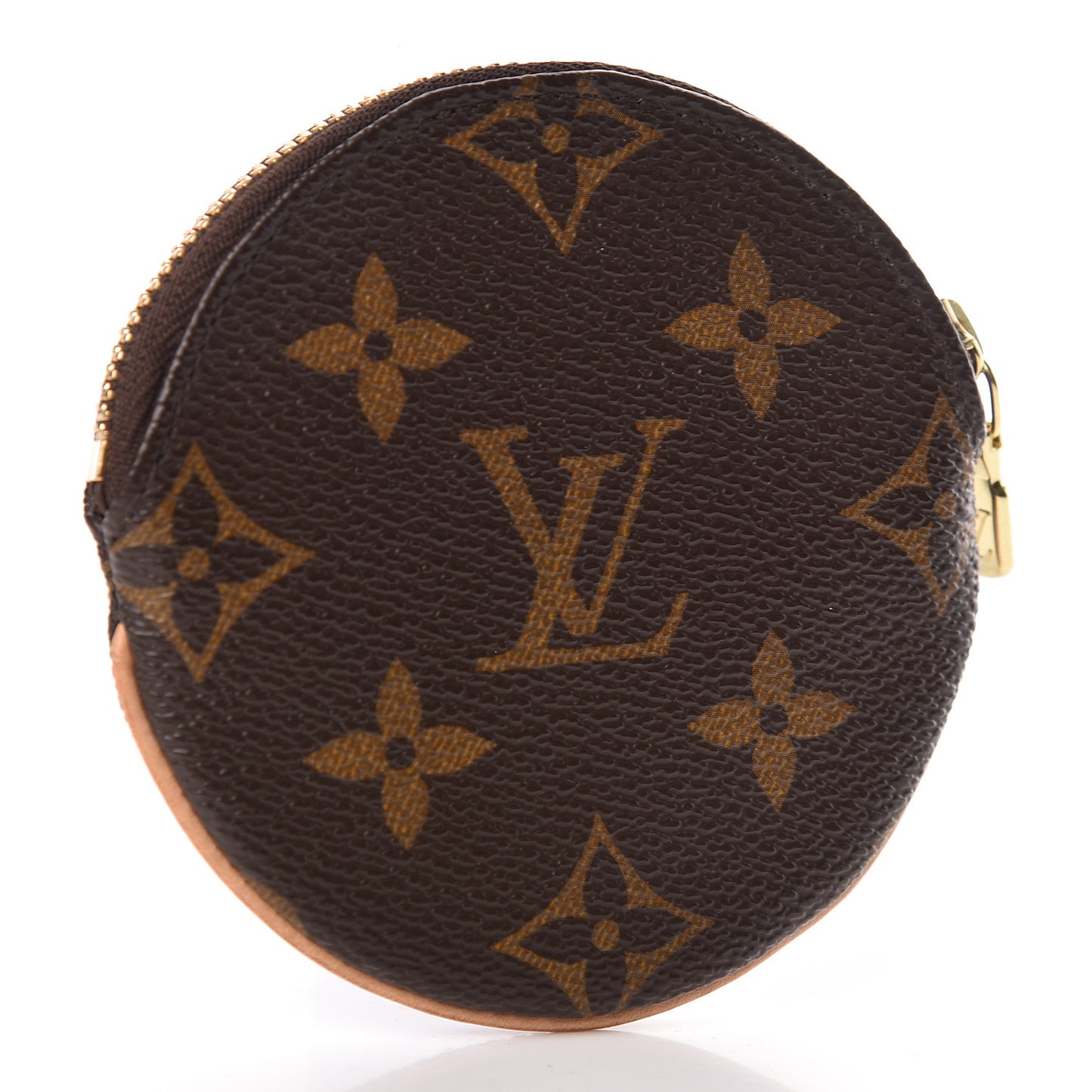 Monogram Round Coin Purse