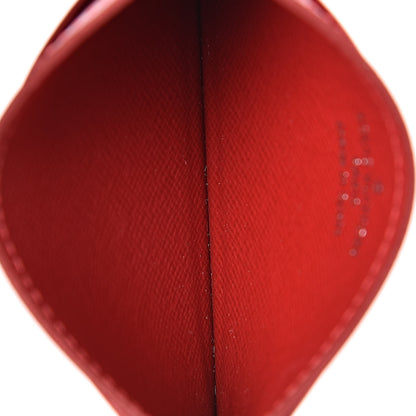 Louis Vuitton Epi Card Holder Carmine 5 of 7