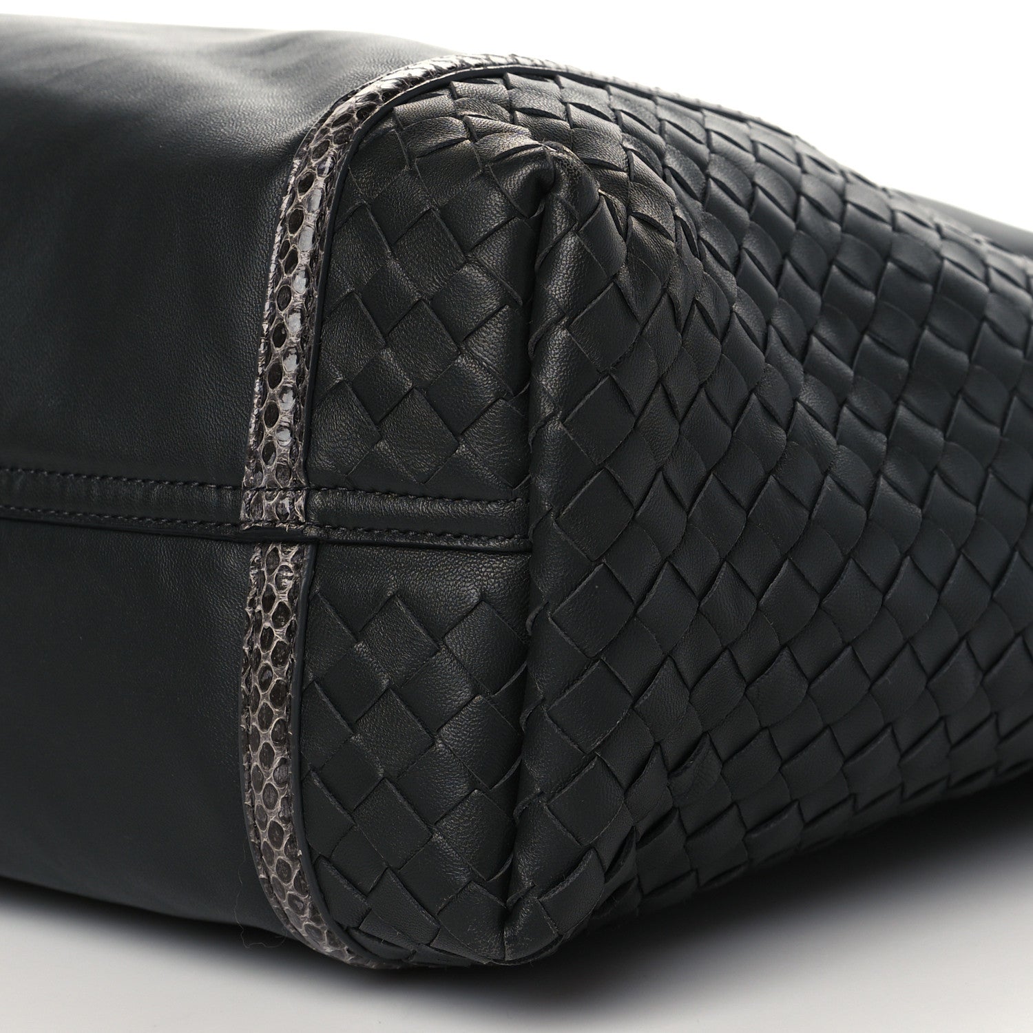Bottega Veneta Nappa Ayers Intrecciato Tote Grey 10 of 10