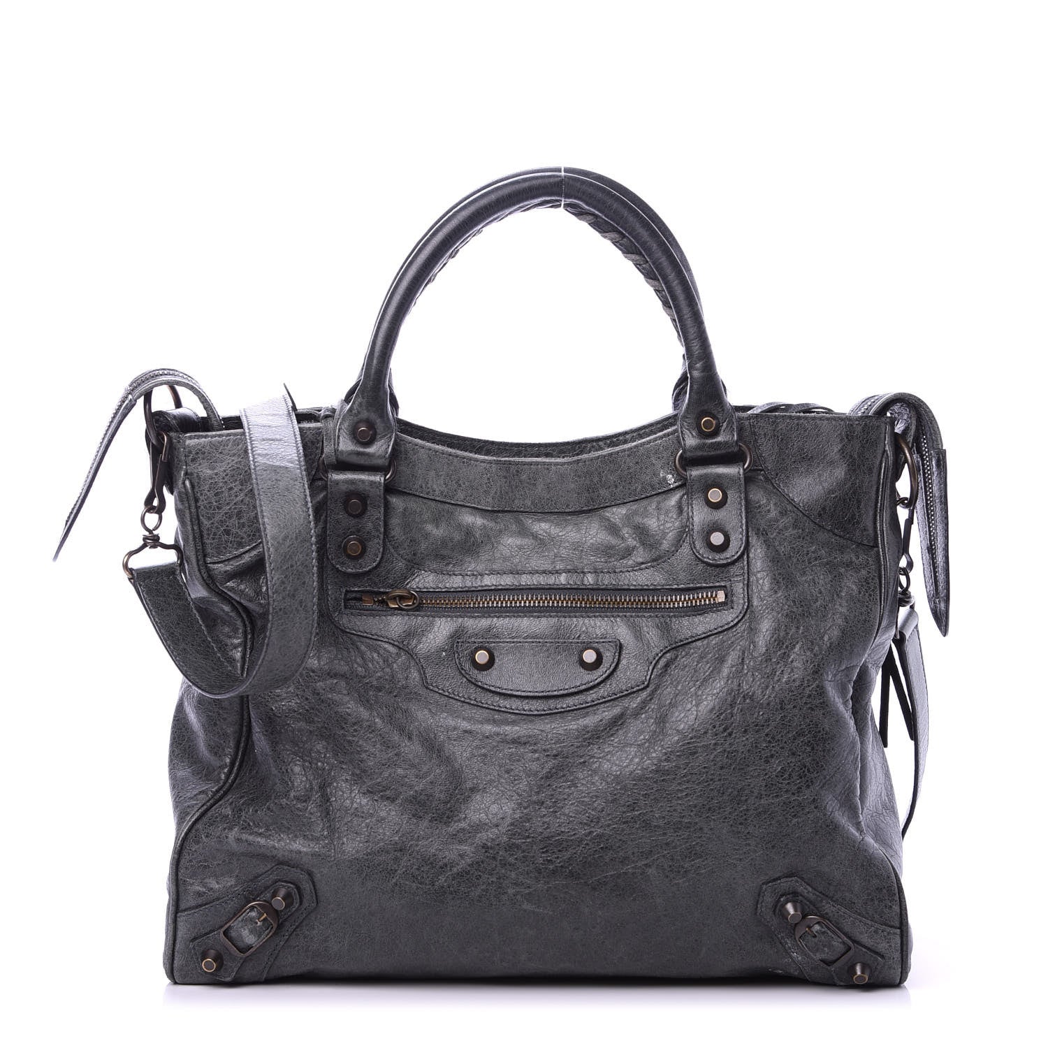 Balenciaga Agneau Classic Hardware Velo Anthracite 3 of 18